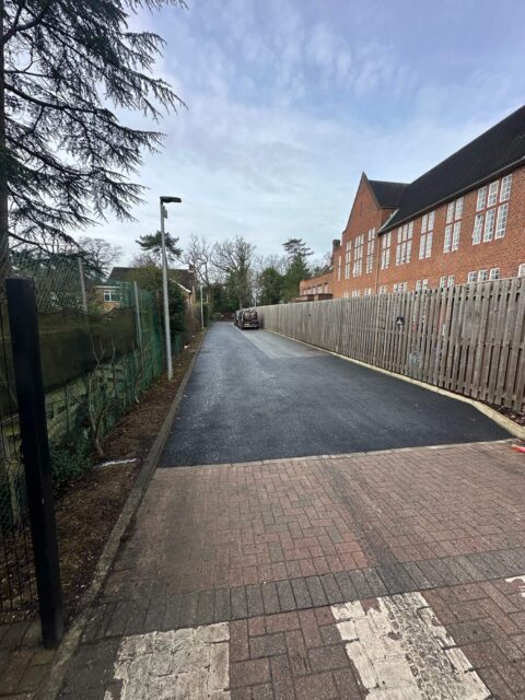 Access Road Resurface Entrance