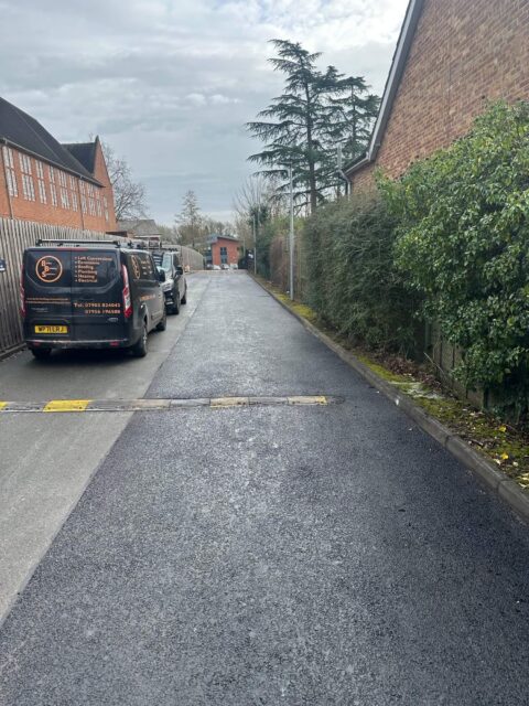 Access Road Resurface Speed Bump