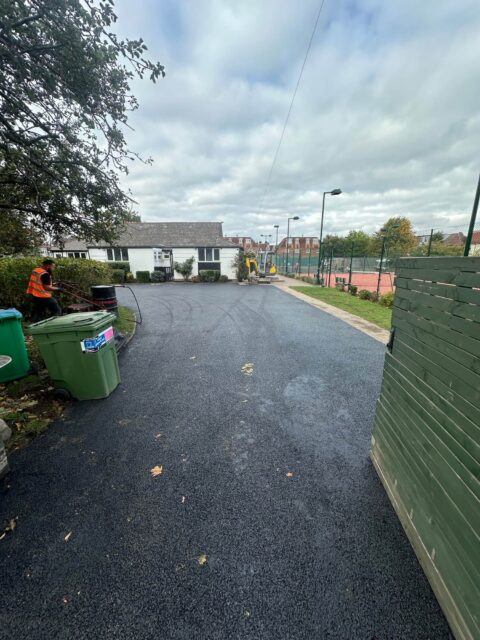 Car Park Reconstruction Gate