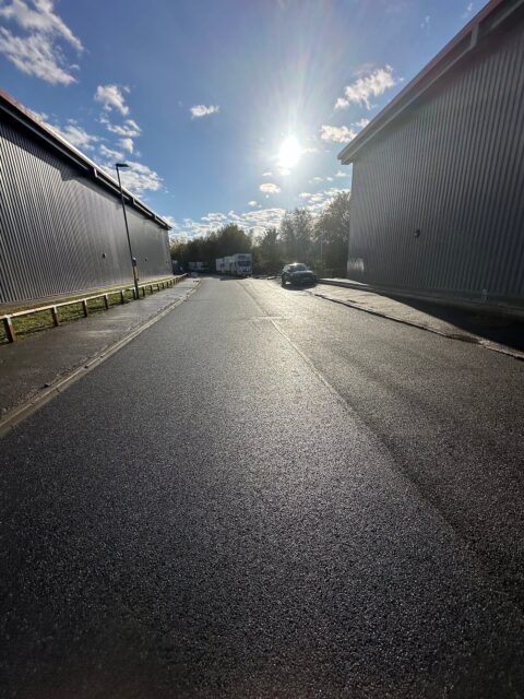 Finished Road Resurface