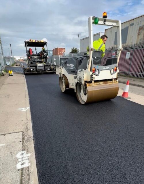 In Progress Road Resurface