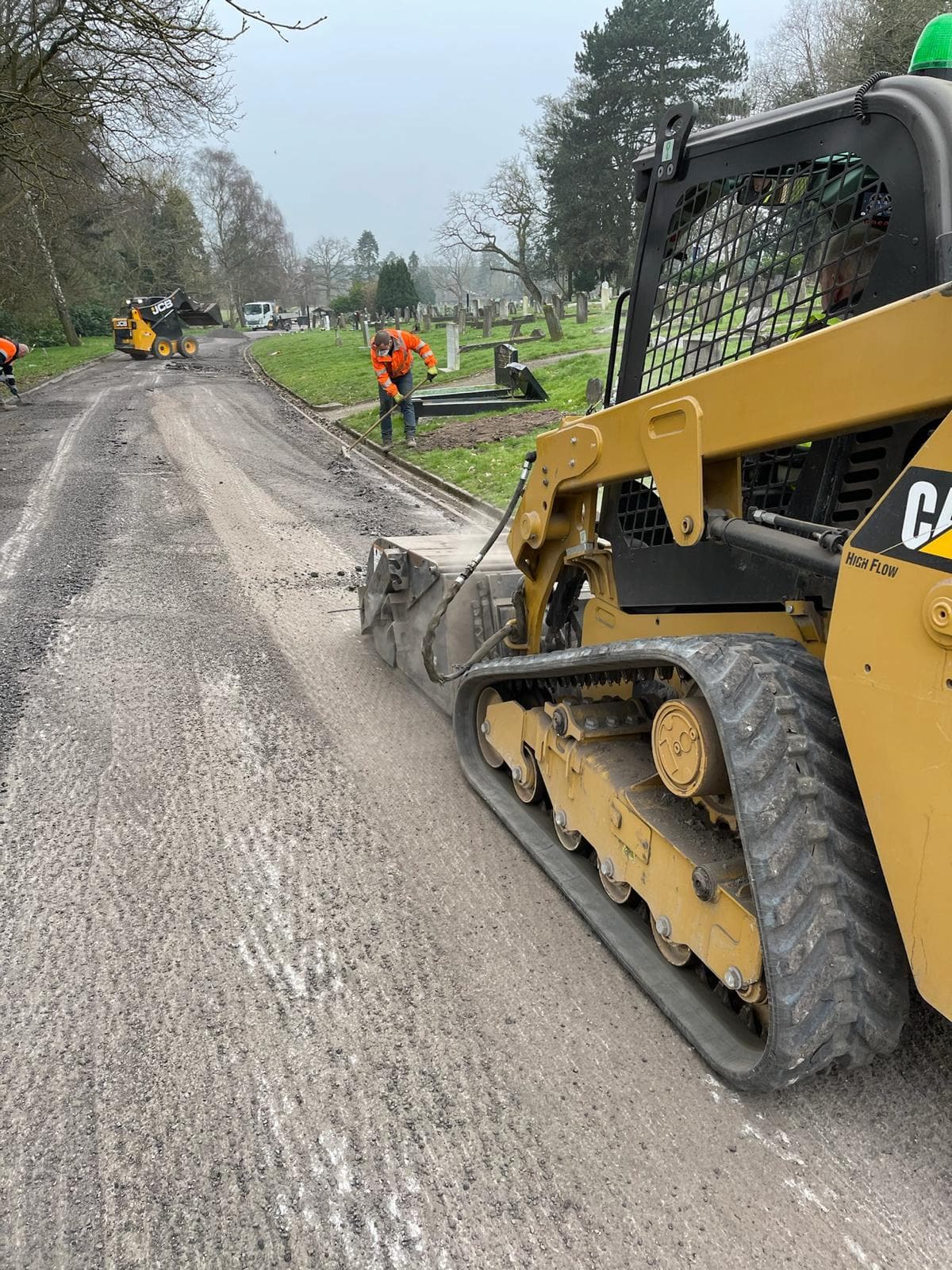 Road Surfacing Commercial - Before