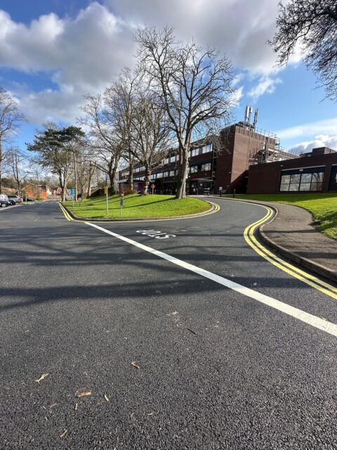 Hospital Road Resurfacing Ramp