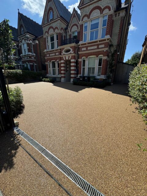 Professional driveway resurfacing