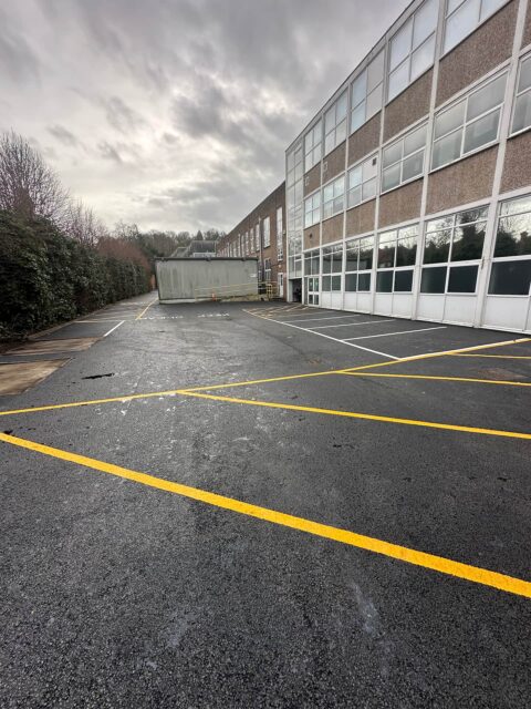 Rear Car Park Surface