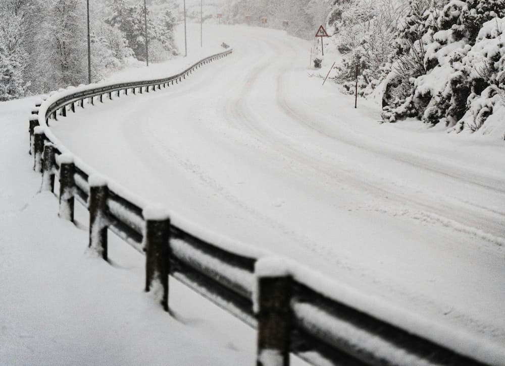 Snowy Road Surface