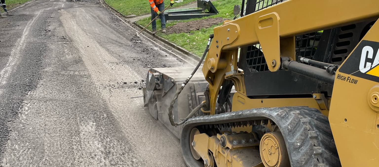 west-wickham-surfacing-park-road