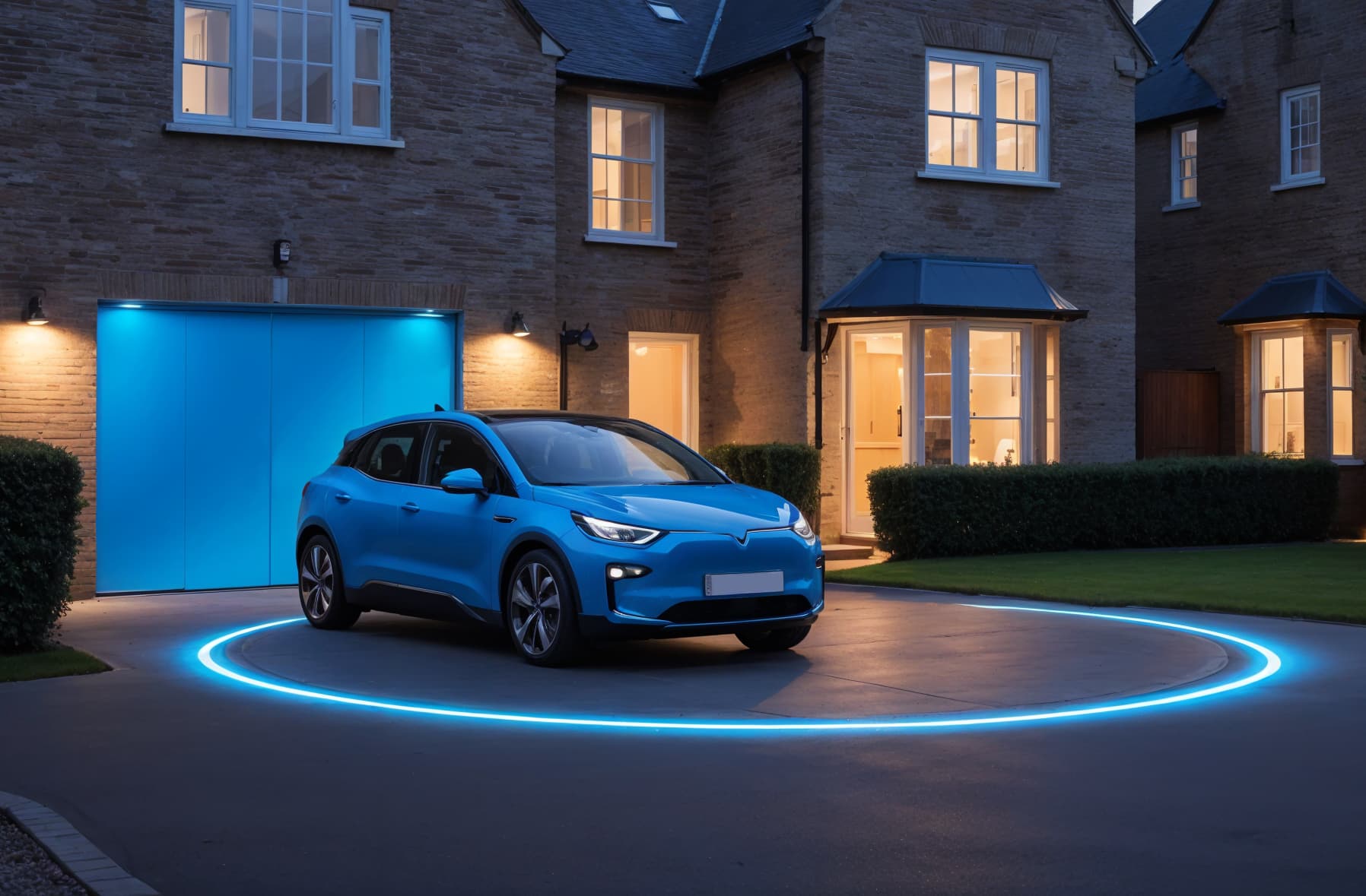 Wireless Electric Vehicle Charging for Driveways